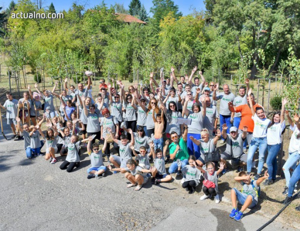 The Initiative "My Green City" gives life to 2000 new trees